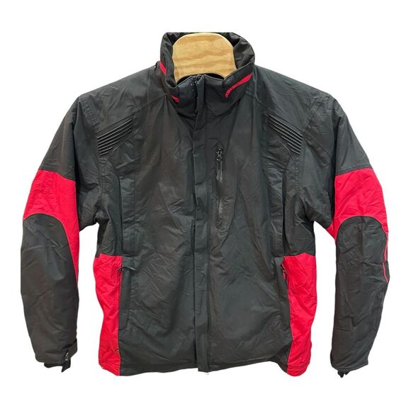 Boulder Gear Size Large Ski Snow‎ Board Hiking Jacket Coat Black Red - Picture 1 of 8